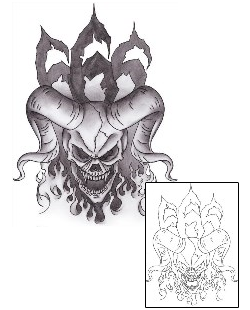 Devil - Demon Tattoo Miscellaneous tattoo | ENF-00026