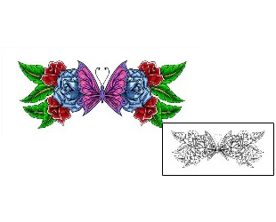 Rose Tattoo Plant Life tattoo | EQF-00008