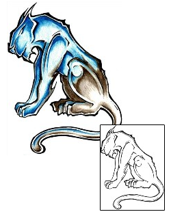 Panther Tattoo Animal tattoo | EUF-00003