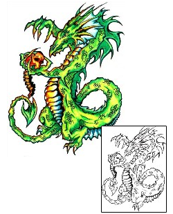 Dragon Tattoo Mythology tattoo | EUF-00054