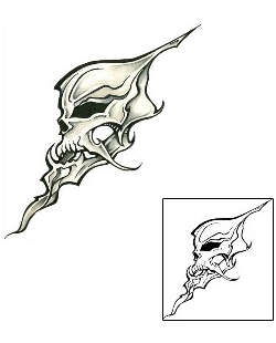 Skull Tattoo Horror tattoo | EUF-00059