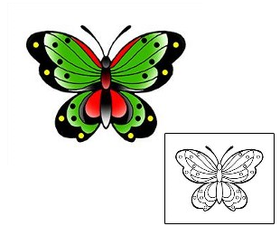 Butterfly Tattoo Tattoo Styles tattoo | EVF-00013