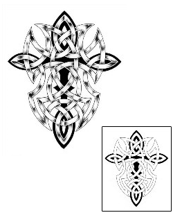 Cross Tattoo Religious & Spiritual tattoo | EXF-00050