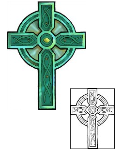 Cross Tattoo Religious & Spiritual tattoo | F2F-00051