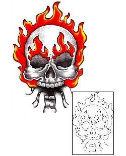 Skull Tattoo Miscellaneous tattoo | FBF-00015