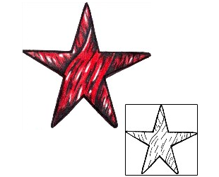 Star Tattoo Astronomy tattoo | FBF-00020