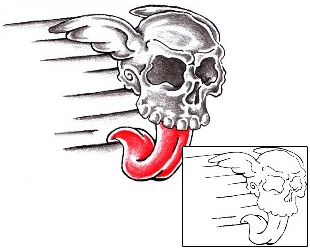 Skull Tattoo Horror tattoo | FBF-00042