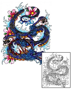 Monster Tattoo Mythology tattoo | FDF-00037