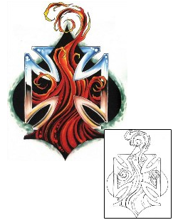 Fire – Flames Tattoo Miscellaneous tattoo | FLF-00070