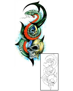 Snake Tattoo Tattoo Styles tattoo | FLF-00072