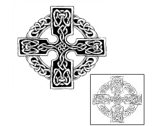 Cross Tattoo Religious & Spiritual tattoo | FOF-00180