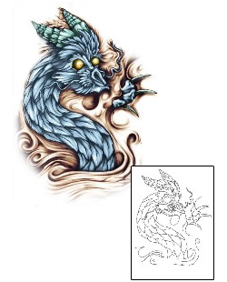 Monster Tattoo Mythology tattoo | FOF-00217