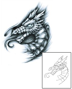 Dragon Tattoo Mythology tattoo | FOF-00281