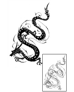 Dragon Tattoo Mythology tattoo | FOF-00285