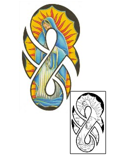 Mary Tattoo Religious & Spiritual tattoo | FRF-00046