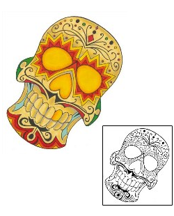 Mexican Tattoo Horror tattoo | FRF-00061