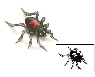 Spider Tattoo Insects tattoo | FRF-00064