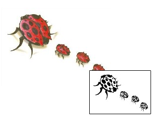 Ladybug Tattoo Insects tattoo | FRF-00193