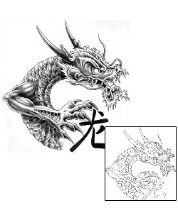 Dragon Tattoo Mythology tattoo | FTF-00005
