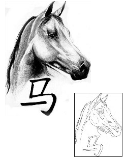 Horse Tattoo Animal tattoo | FTF-00007