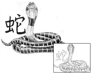 Snake Tattoo Horror tattoo | FTF-00015