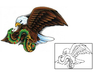 Eagle Tattoo Animal tattoo | FYF-00004