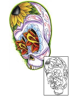 Sunflower Tattoo Plant Life tattoo | FYF-00157