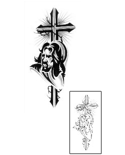 Jesus Tattoo Religious & Spiritual tattoo | G1F-00009