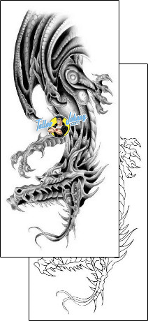 Dragon Tattoo fantasy-tattoos-gary-davis-g1f-00051