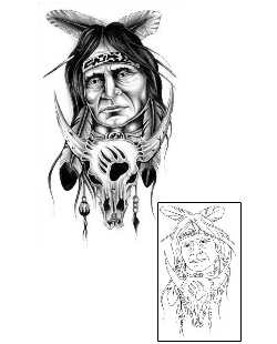 Warrior Tattoo Ethnic tattoo | G1F-00063