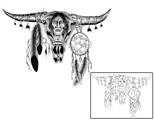Native American Tattoo Miscellaneous tattoo | G1F-00065
