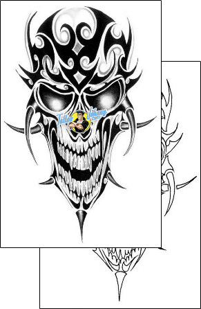Skull Tattoo skull-tattoos-gary-davis-g1f-00073