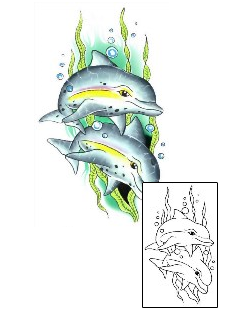 Sea Creature Tattoo Marine Life tattoo | G1F-00249