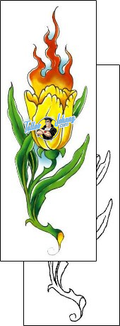 Tulip Tattoo plant-life-tulip-tattoos-gary-davis-g1f-00281