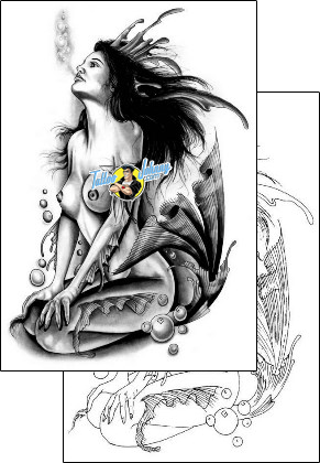 Breast Tattoo mermaid-tattoos-gary-davis-g1f-00340