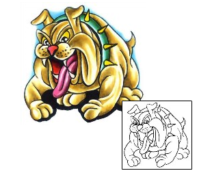 Dog Tattoo Diesel Bulldog Tattoo