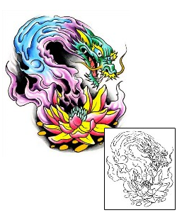 Lotus Tattoo Mythology tattoo | G1F-01013