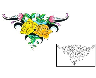 Tribal Tattoo Specific Body Parts tattoo | G1F-01093