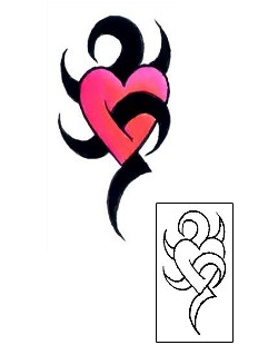 Heart Tattoo For Women tattoo | G1F-01177