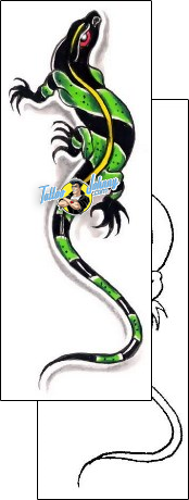 Lizard Tattoo reptiles-and-amphibians-lizard-tattoos-gary-davis-g1f-01255