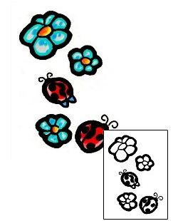 Ladybug Tattoo Insects tattoo | GAF-00037