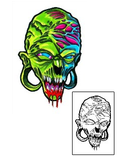 Scary Tattoo Horror tattoo | GAF-00060
