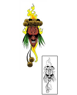 Voodoo Tattoo Religious & Spiritual tattoo | GDF-00008