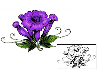 Flower Tattoo Plant Life tattoo | GDF-00058