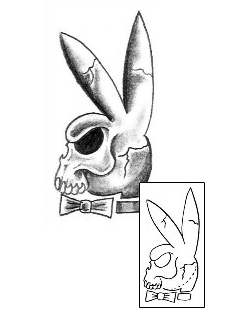 Rabbit Tattoo Horror tattoo | GEF-00020