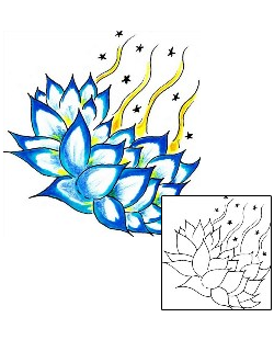 Lotus Tattoo Plant Life tattoo | GGF-00063