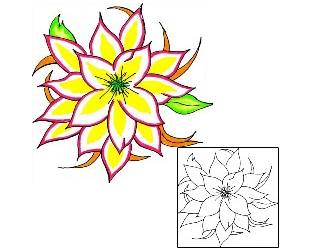Lotus Tattoo Plant Life tattoo | GGF-00071
