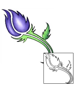 Tulip Tattoo Plant Life tattoo | GJF-00079