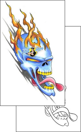 Devil - Demon Tattoo horror-skull-tattoos-gentleman-jim-gjf-00369