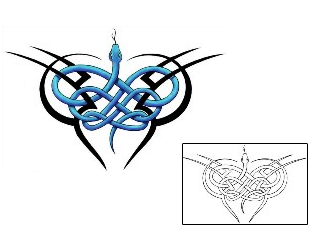Snake Tattoo Specific Body Parts tattoo | GJF-00374